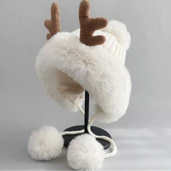 COPY - Unique Antler Plush Reindeer Hats New✨ - Picture 8 of 16